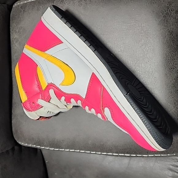 Nike Air Jordan 1 Fusion Red Size 10 - Picture 4 of 9